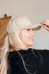 Explore More Collection - Basic Babe Ball Cap in Khaki