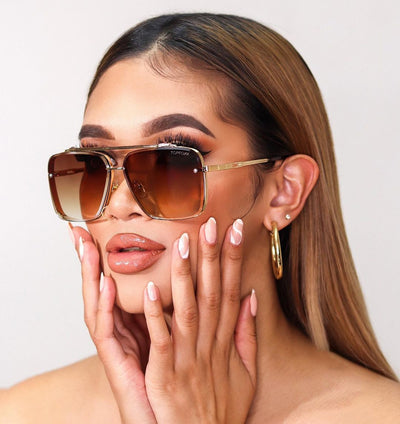 Bella Coffee - Tangle Free Sunglasses