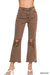 Wilma - A Pair of Flared Crop Pants