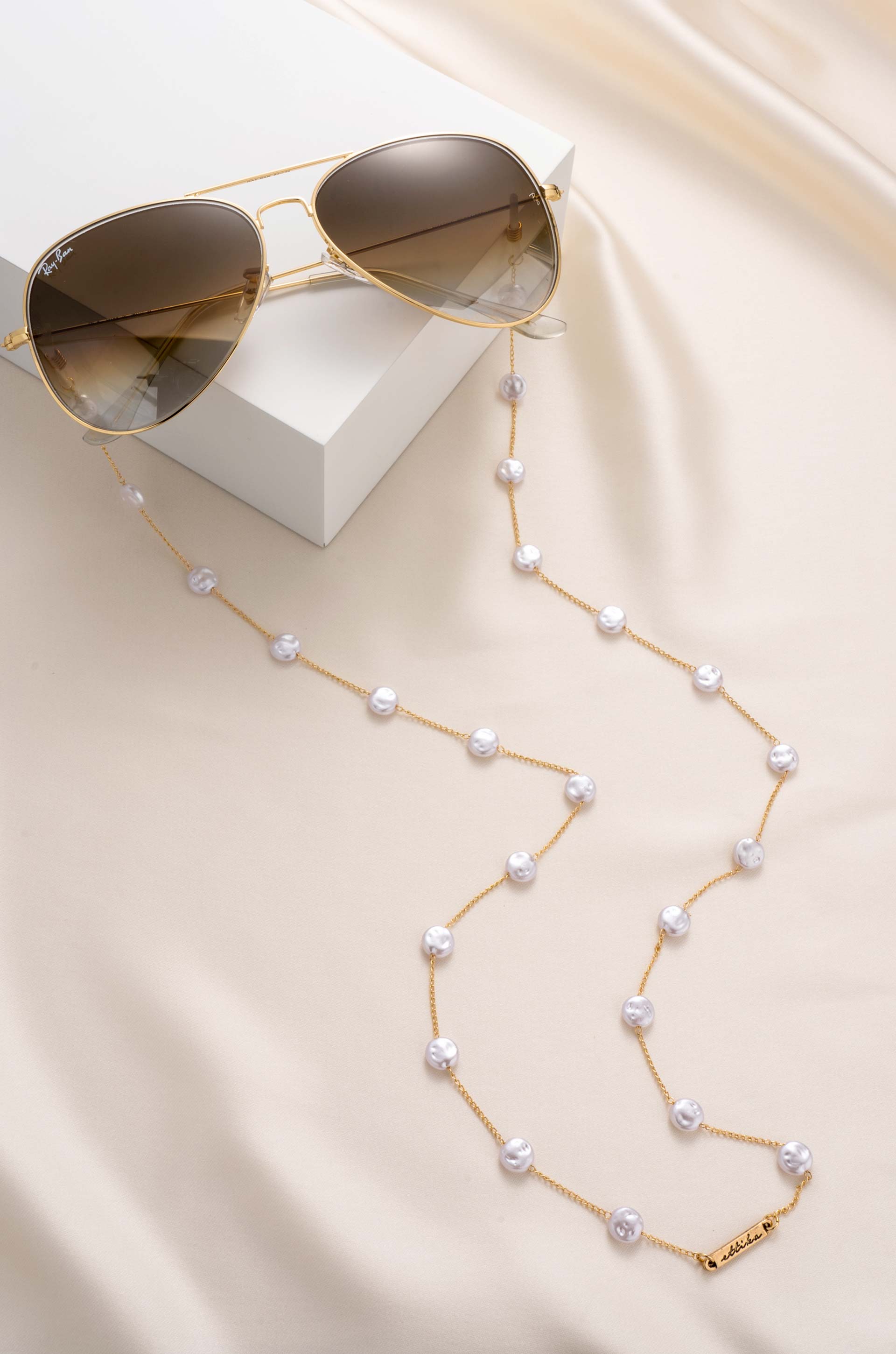 Explore More Collection - Mermaid Coin Pearls Glasses Chain