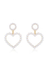 Explore More Collection - Loving Pearl Heart & Earrings