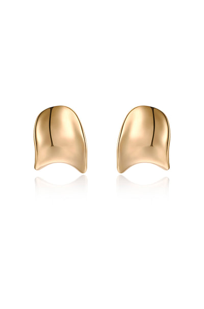 Explore More Collection - Curved Stud Earrings