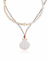 Explore More Collection - Beach Days Shell Pendant Necklace Set