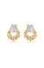 Explore More Collection - Crystal Encircled Earrings