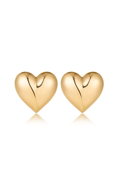 Explore More Collection - Heart Stud Earrings