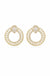 Explore More Collection - Glitter and Shine Circle Earrings