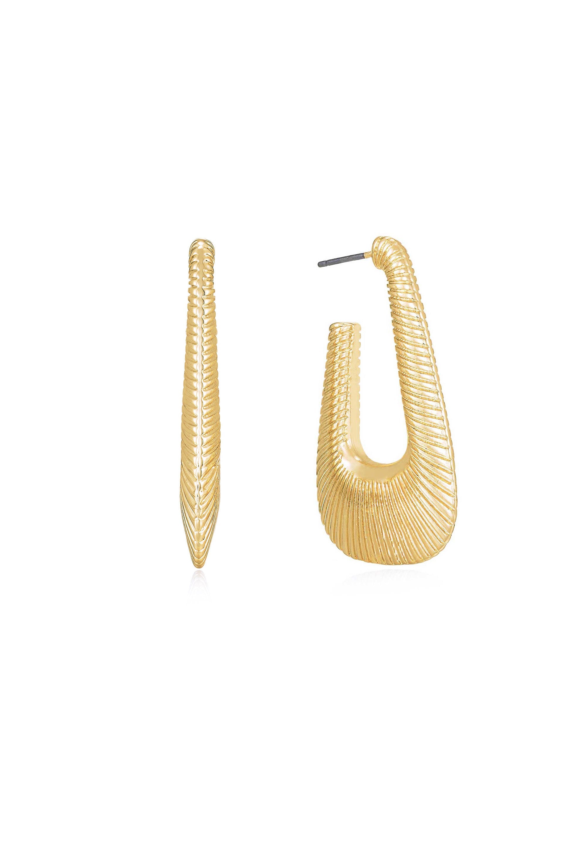 Explore More Collection - Cleopatra Inspired Hoop Earrings