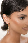 Explore More Collection - Simple Spark Crystal Hoops