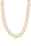 Explore More Collection - Large Links Double Chain Necklace