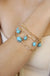 Explore More Collection - Turquoise Nugget Bracelet Set of 3