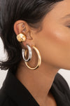 Explore More Collection - Medium Thick Classic Hoops