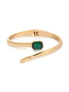 Explore More Collection - Emerald Deco Wrap Cuff