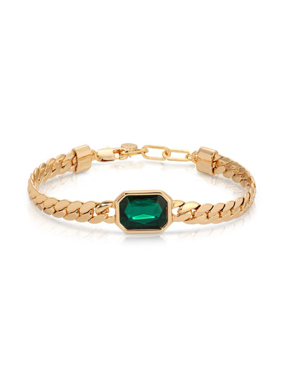 Explore More Collection - Emerald Deco Bracelet