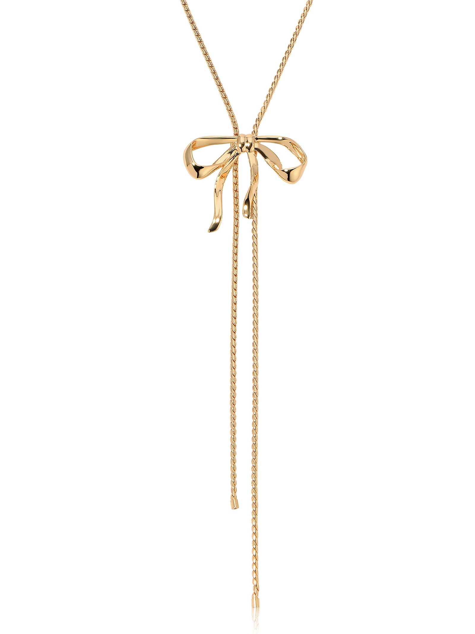Explore More Collection - Bow Organica Bolo Necklace