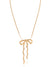 Explore More Collection - Bow Organica Pendant Necklace