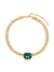 Explore More Collection - Emerald Deco Necklace