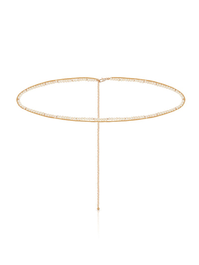 Freshwater Pearl Double Layer Waist Chain