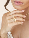 Explore More Collection - Bow Organica Ring