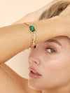 Explore More Collection - Emerald Deco Bracelet