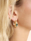 Explore More Collection - Emerald Deco Hoops