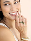 Explore More Collection - Green With Envy Ring Set