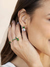 Explore More Collection - Green With Envy Ring Set