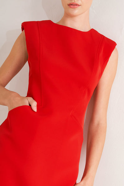 Explore More Collection - EFFORTLESS POLISH WOVEN SHIFT DRESS