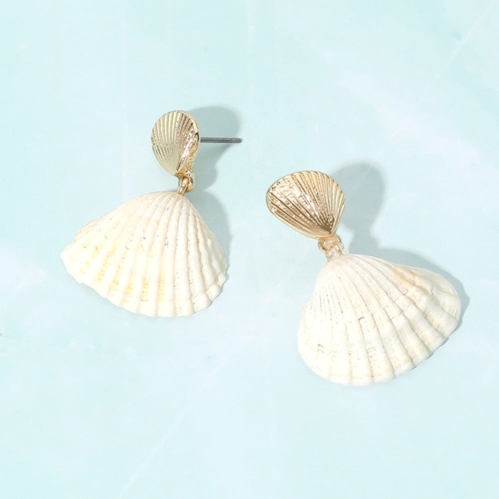 Sea Shell Dangle Earrings