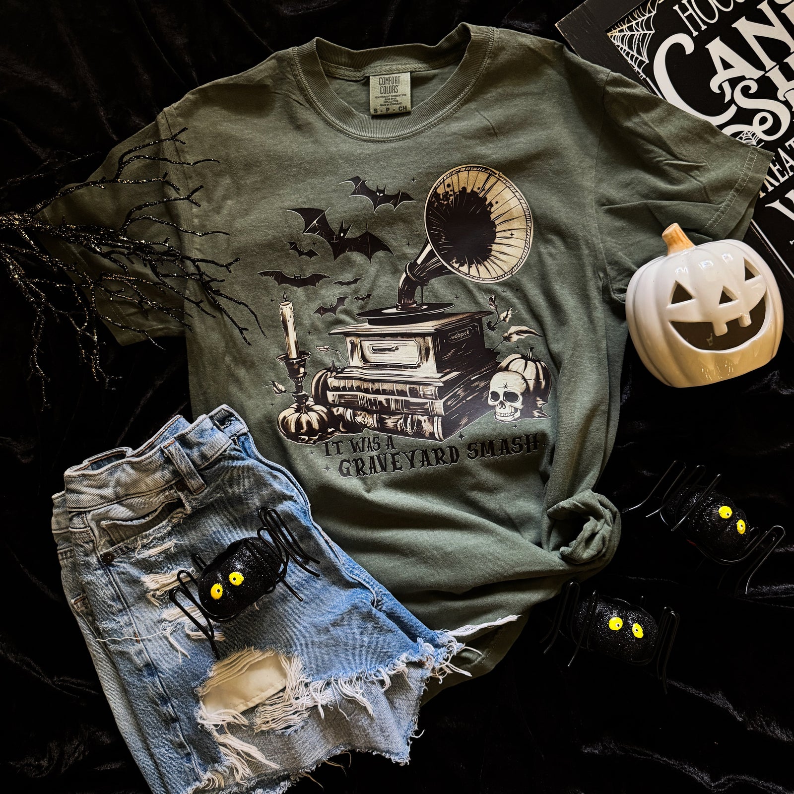 Explore More Collection - It Was A Graveyard Smash Soft Graphic Tee