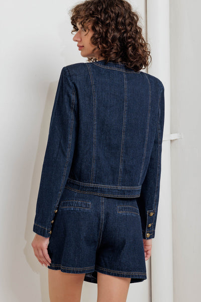 Explore More Collection - GLAM CODE DENIM JACKET