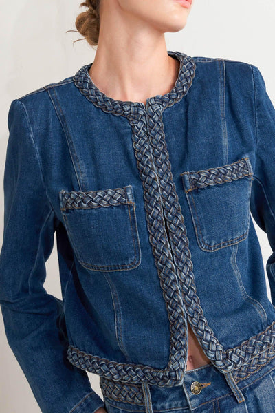 HERITAGE TWIST DENIM JACKET