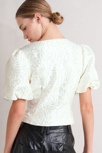 Explore More Collection - ROSÉ TEXTURE WOVEN TOP