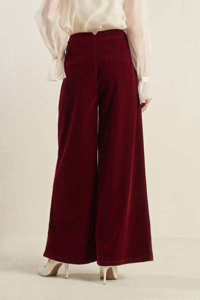 Explore More Collection - COY CHARM VELVET PANTS