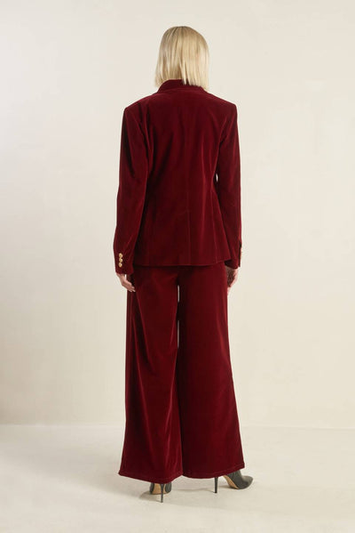 Explore More Collection - COY CHARM VELVET PANTS