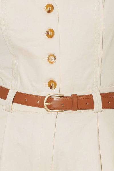 EVERYDAY ESSENTIAL WOVEN JUMPSUIT