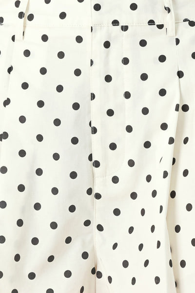 CHAMPAGNE DOTS WOVEN SHORTS