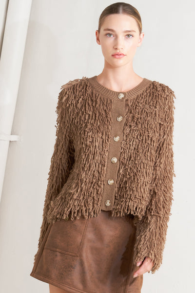 Explore More Collection - LIVE IN THE NOW SWEATER CARDIGAN