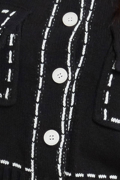 Explore More Collection - MONO FRAME SWEATER KNIT TOP