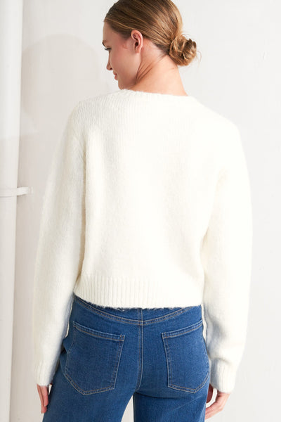 Explore More Collection - ANGEL TOUCH SWEATER KNIT CARDIGAN