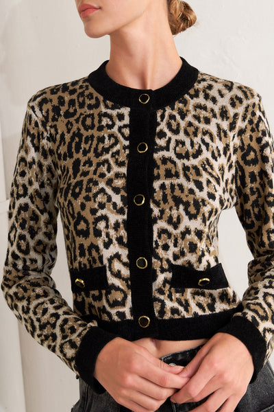 Explore More Collection - URBAN GODDESS LEOPARD SWEATER CARDIGAN