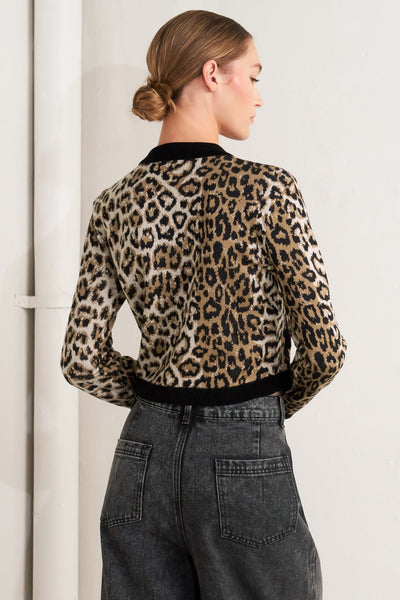Explore More Collection - URBAN GODDESS LEOPARD SWEATER CARDIGAN