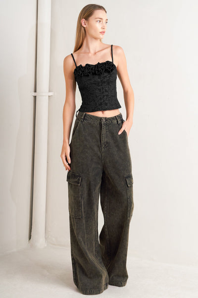 Explore More Collection - FOREVER DAYDREAMING WOVEN TOP