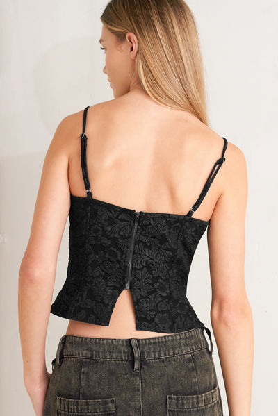 Explore More Collection - FOREVER DAYDREAMING WOVEN TOP