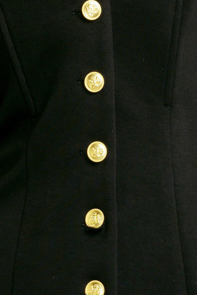 Explore More Collection - MODERN FLOW BLACK WOVEN TOP