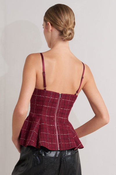 Explore More Collection - BURNT BOULEVARD TWEED CAMI TOP