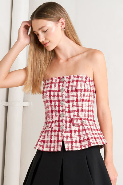 Explore More Collection - LADY CODE TWEED TOP