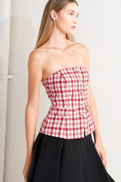 Explore More Collection - LADY CODE TWEED TOP