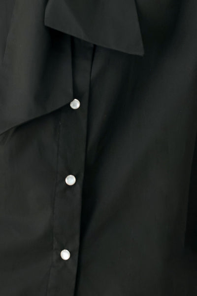 MODERN STATEMENT BOW WOVEN TOP