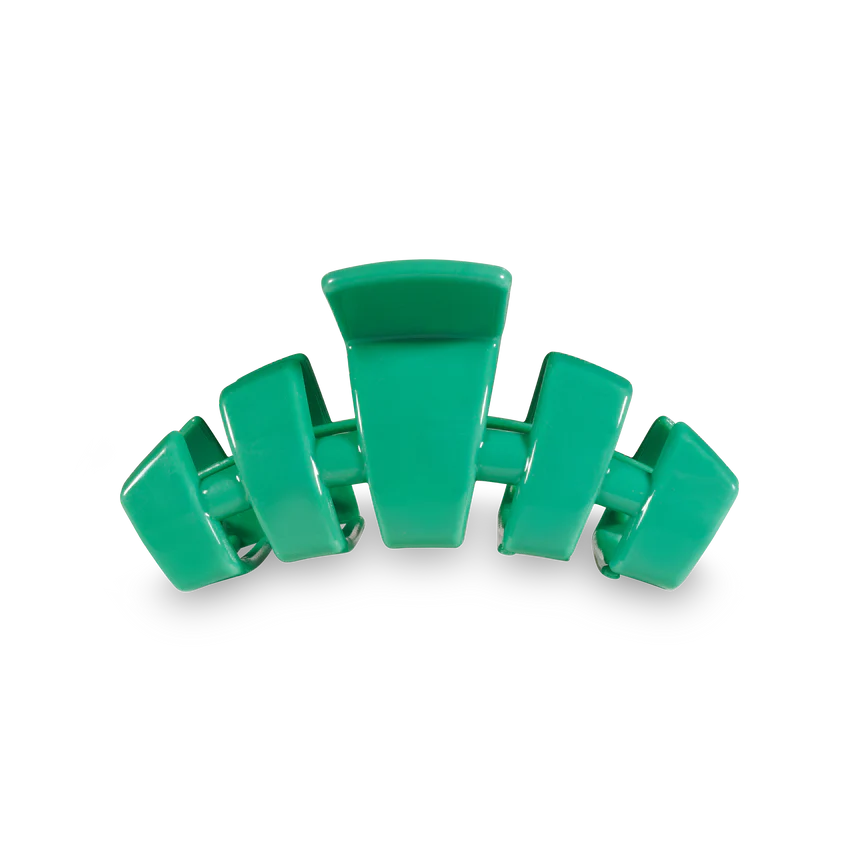 Teleties - Medium Hair Clip - Classic Green
