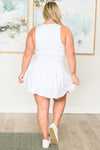 Explore More Collection - Hop, Skip and a Jump Dress and Shorts Set in White